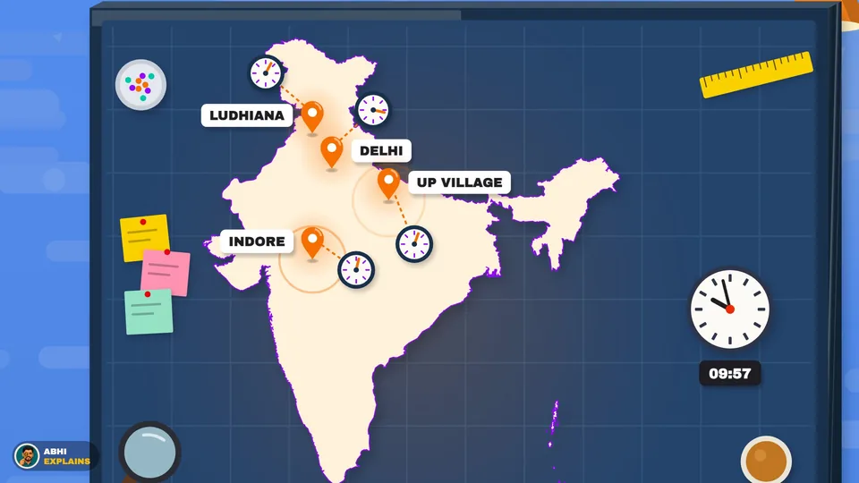 India map, Rupee Crash Bill